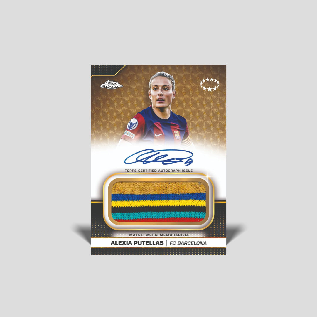 2023/24 Topps Chrome Soccer UEFA Women's Champions League Hobby Box