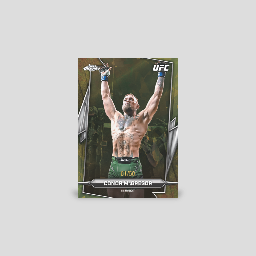 2026 Topps Chrome Sapphire UFC Hobby Box - Q's Cards