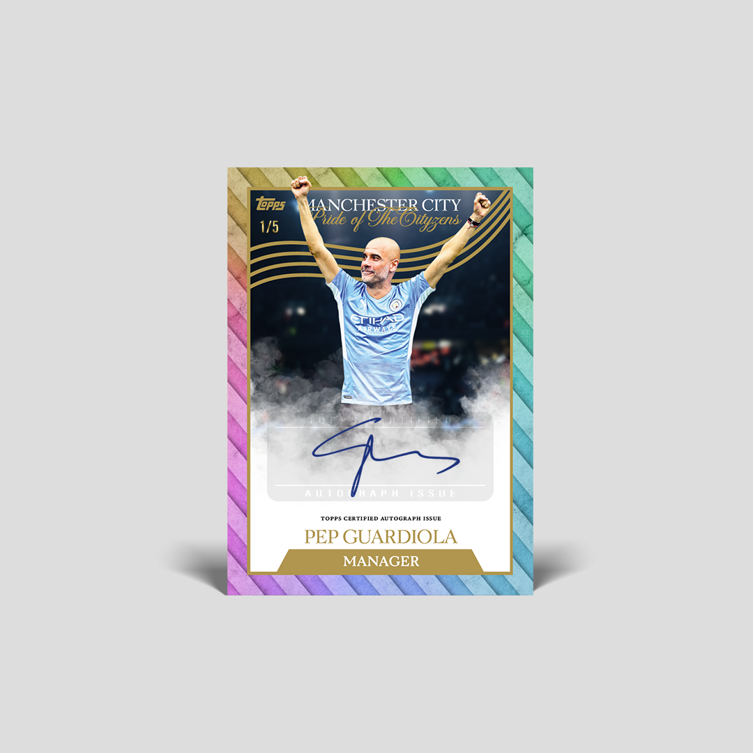 2023-24 Topps Soccer Manchester City Forever Hobby Box