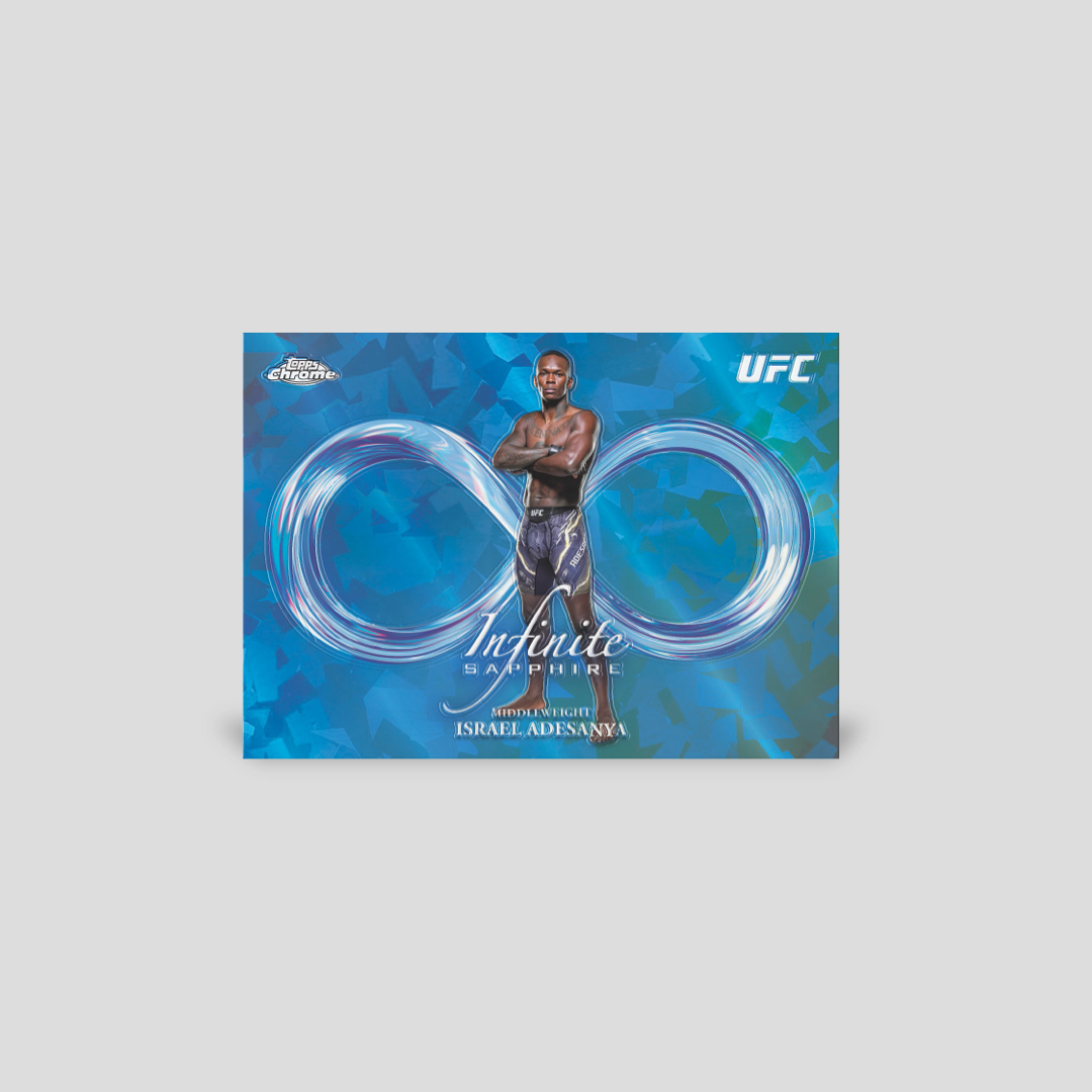 2026 Topps Chrome Sapphire UFC Hobby Box - Q's Cards