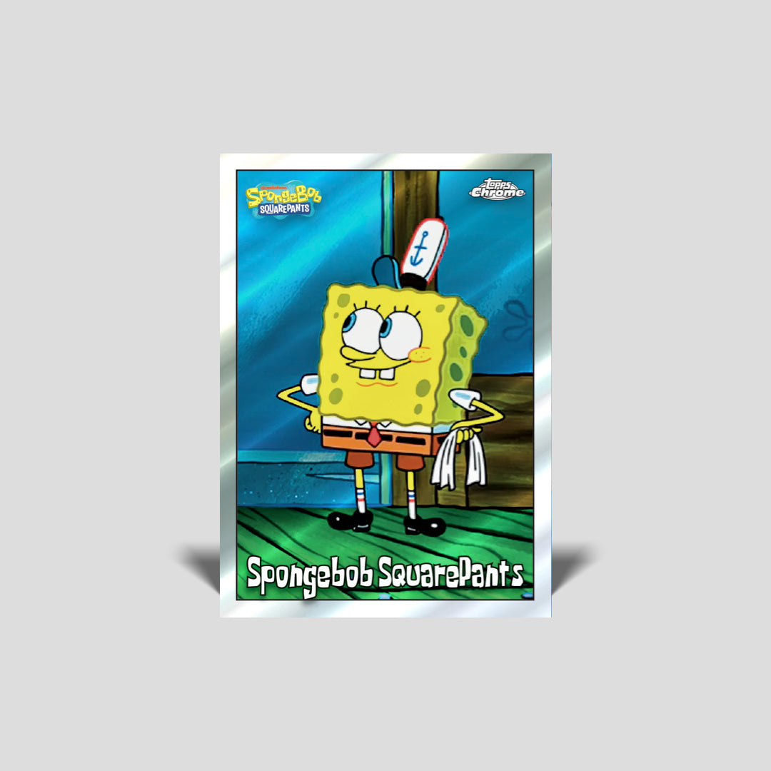 2025 Topps Chrome SpongeBob 25th Anniversary Hobby Box