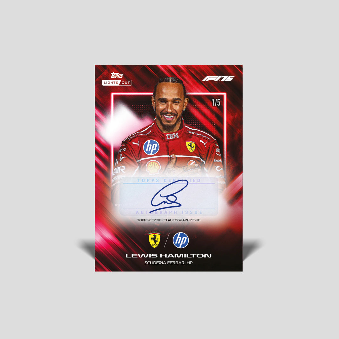 2025 Topps Formula 1 Lights Out Hobby Box
