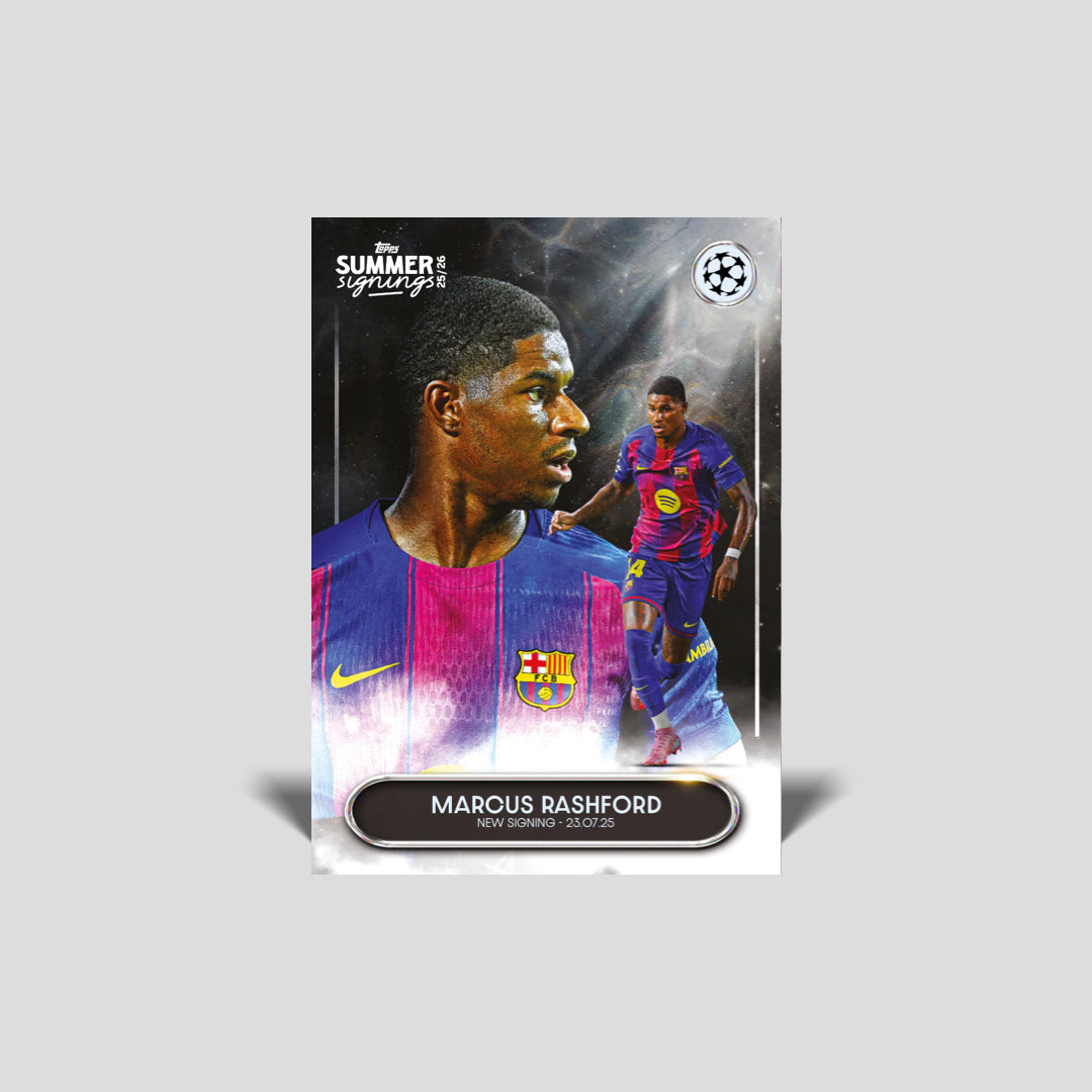 2025 Topps Soccer UEFA Club Competitions Summer Signings Hobby Box