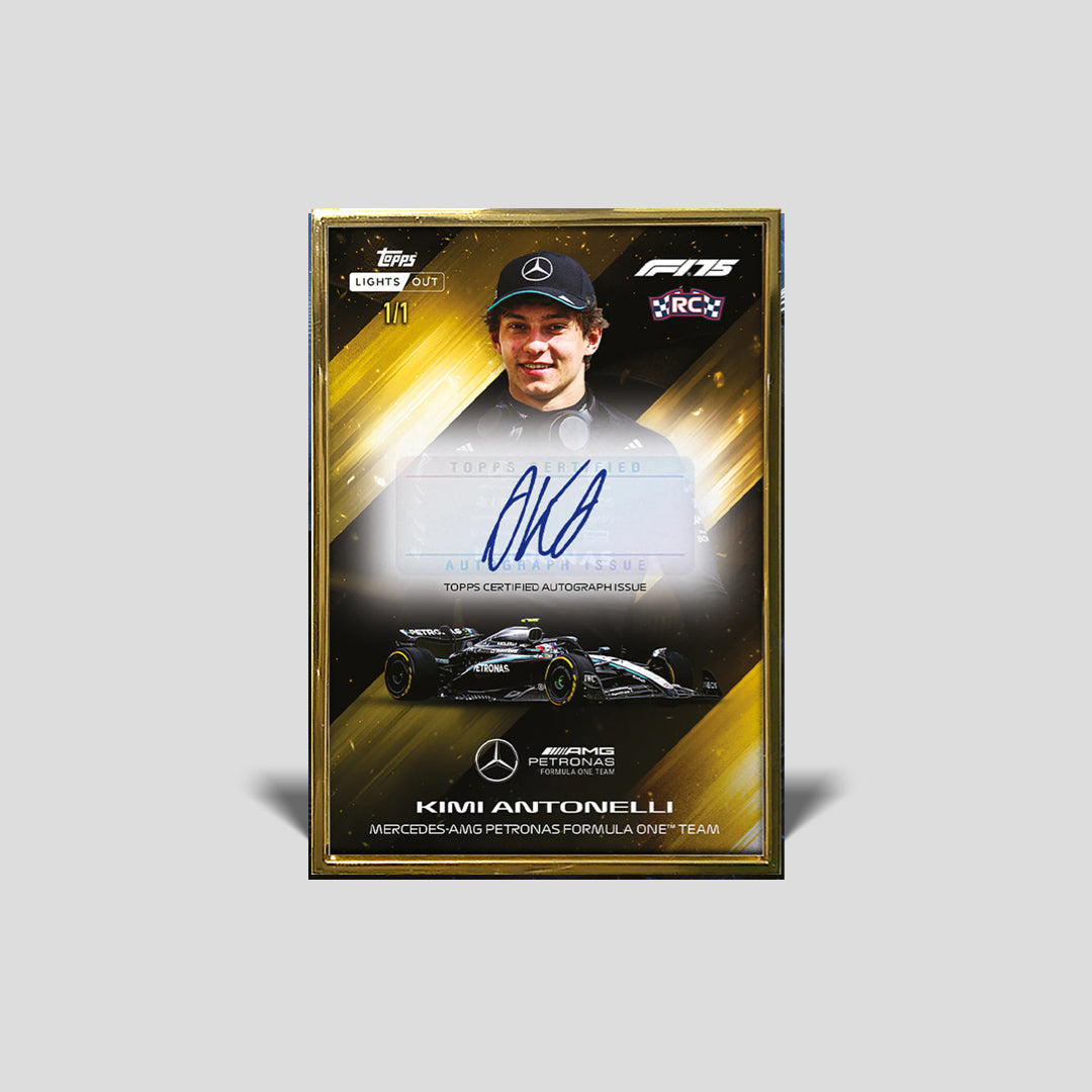 2025 Topps Formula 1 Lights Out Hobby Box