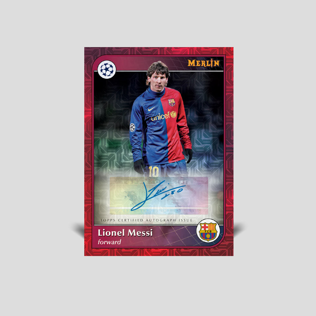 2024-25 Topps Soccer Merlin UEFA Hobby Box