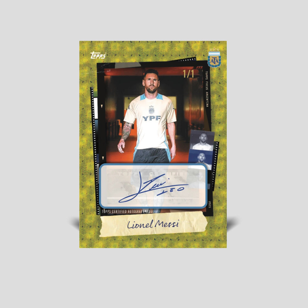 2024-25 Topps Focus Soccer Argentina Hobby Box