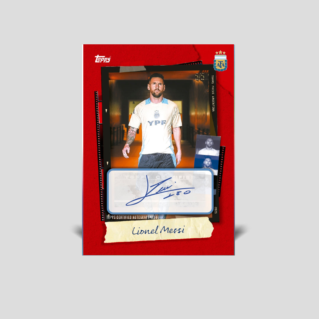 2024-25 Topps Focus Soccer Argentina Hobby Box