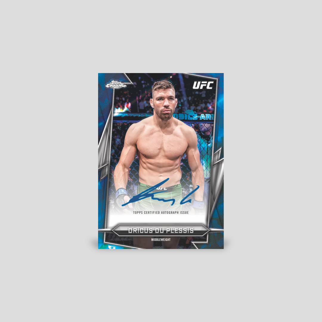2026 Topps Chrome Sapphire UFC Hobby Box - Q's Cards
