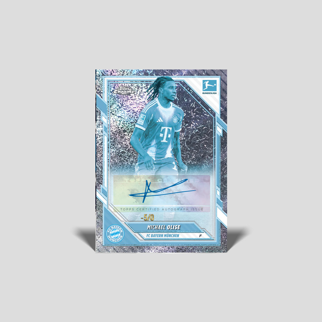 2025-26 Topps Chrome Bundesliga Soccer Value Box