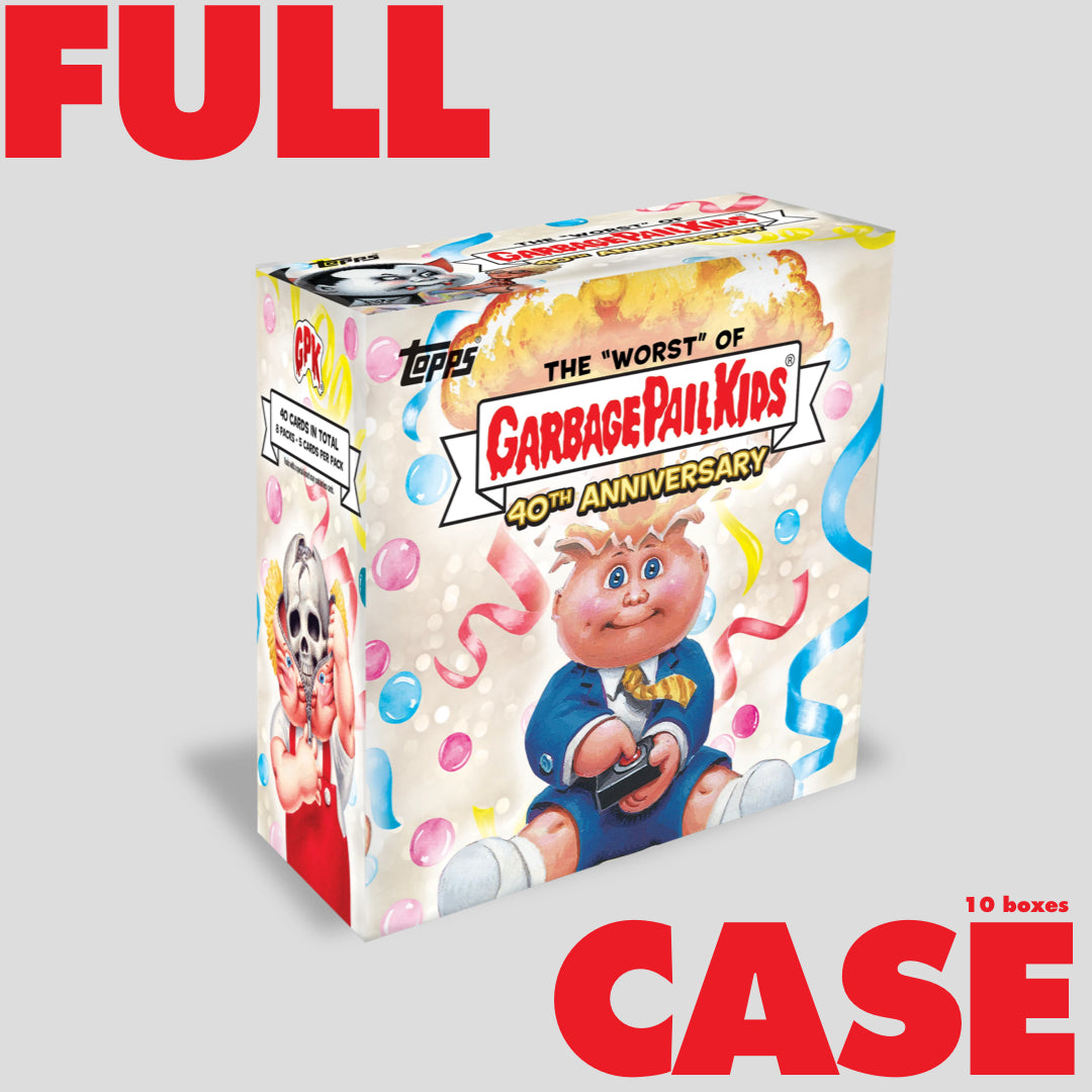2025 Worst of Garbage Pail Kids 40th Anniversary Hobby Box