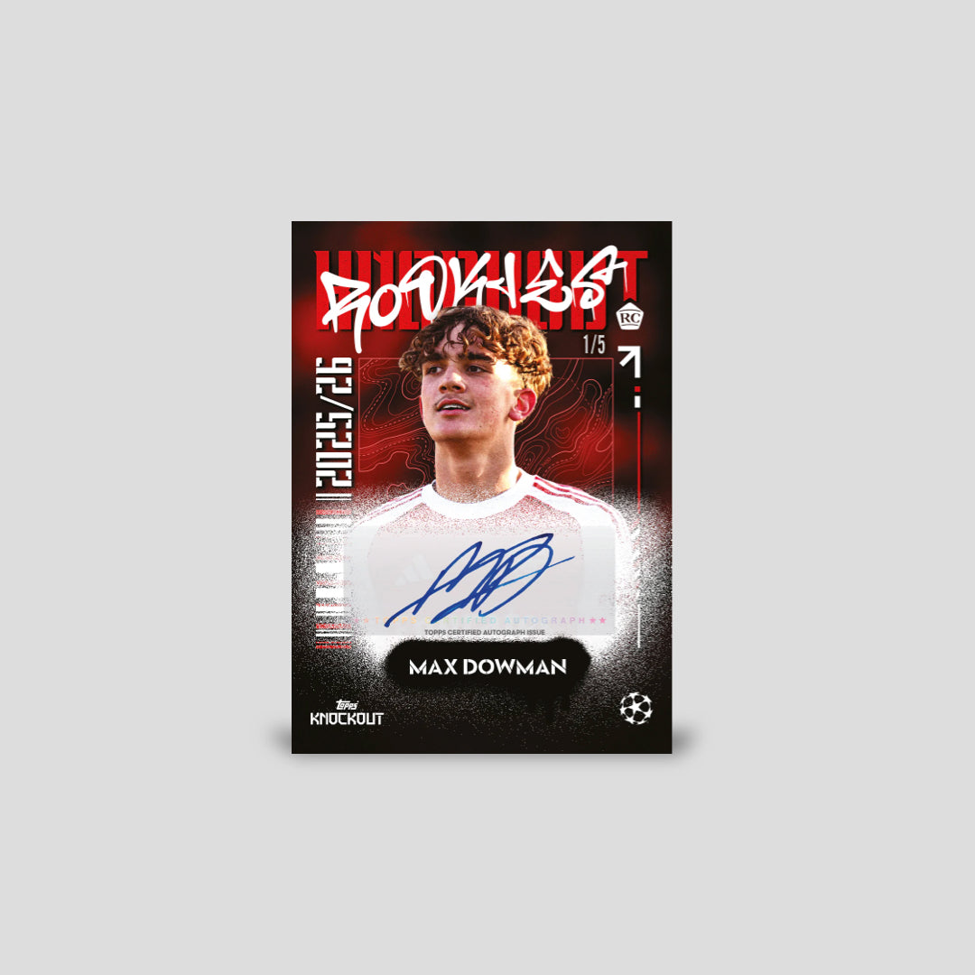 2025-26 Topps UEFA Club Competitions Knockout Soccer Hobby Box - Q's Cards