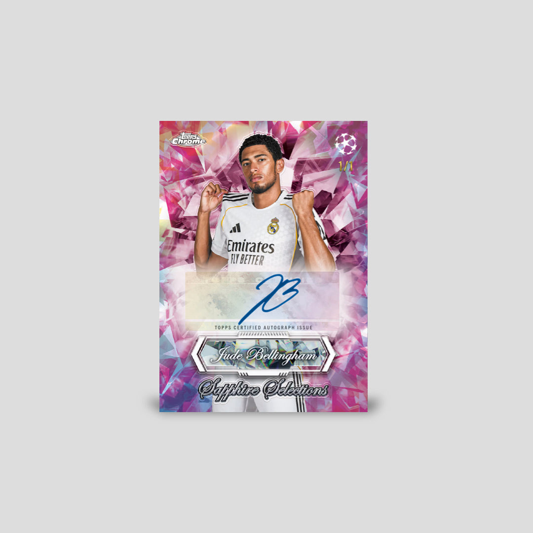 2025-26 Topps Chrome Sapphire UCC Soccer Hobby Box
