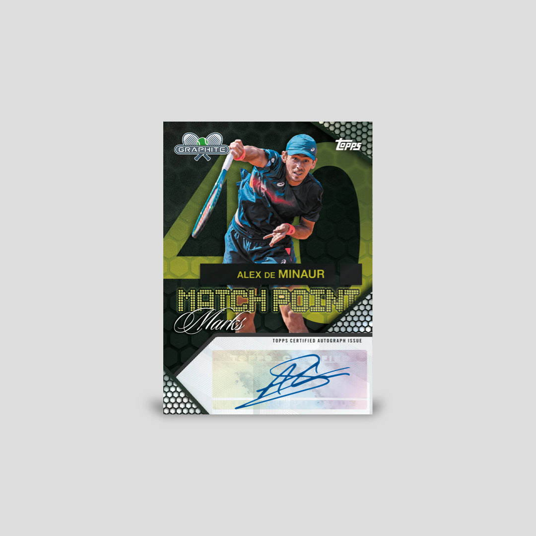 2026 Topps Graphite Tennis Hobby Box - Q's Cards