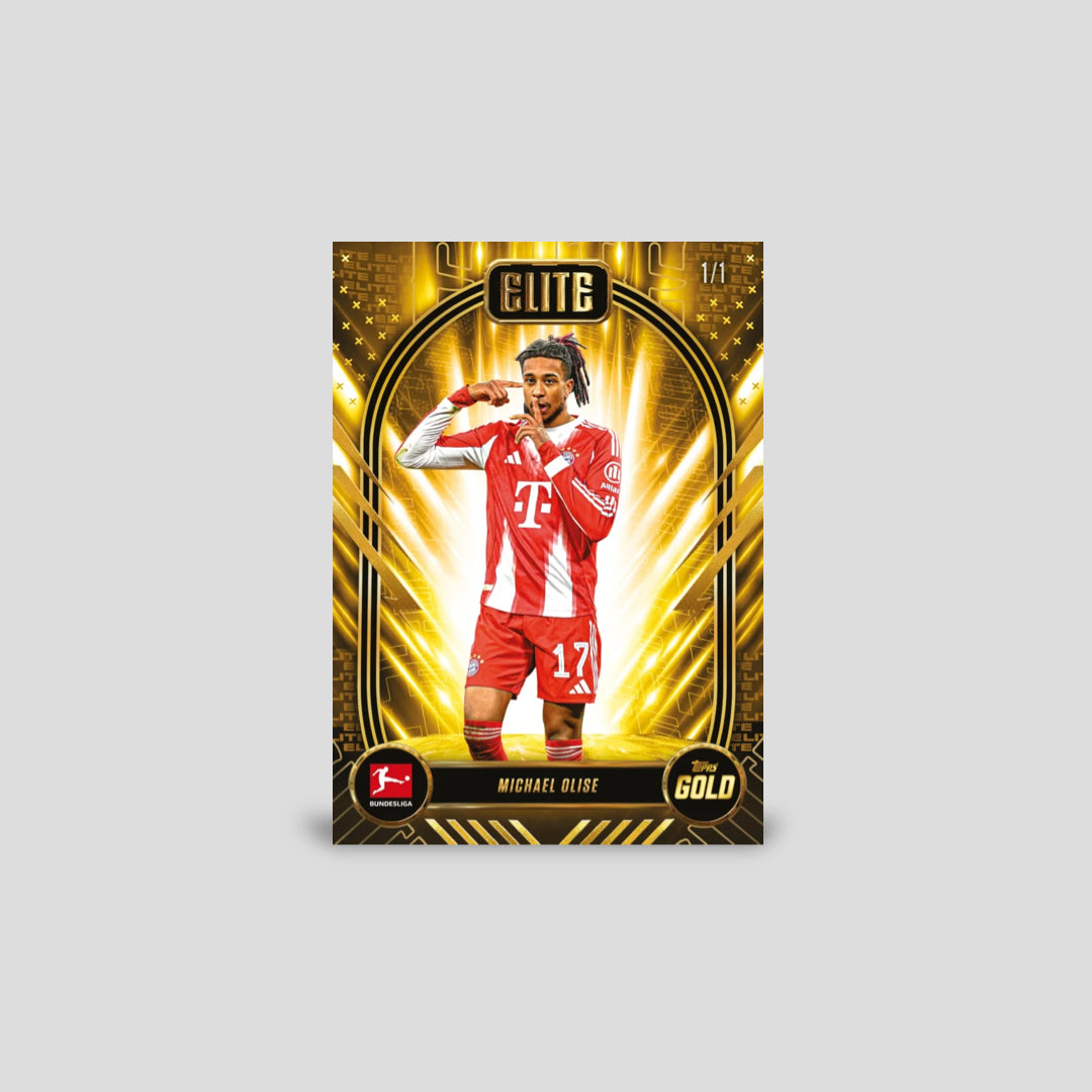 2025-26 Topps Gold Bundesliga Soccer Hobby Box - Q's Cards