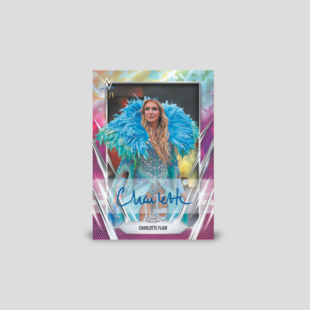 2026 Topps Chrome WWE Sapphire Hobby Box - Q's Cards