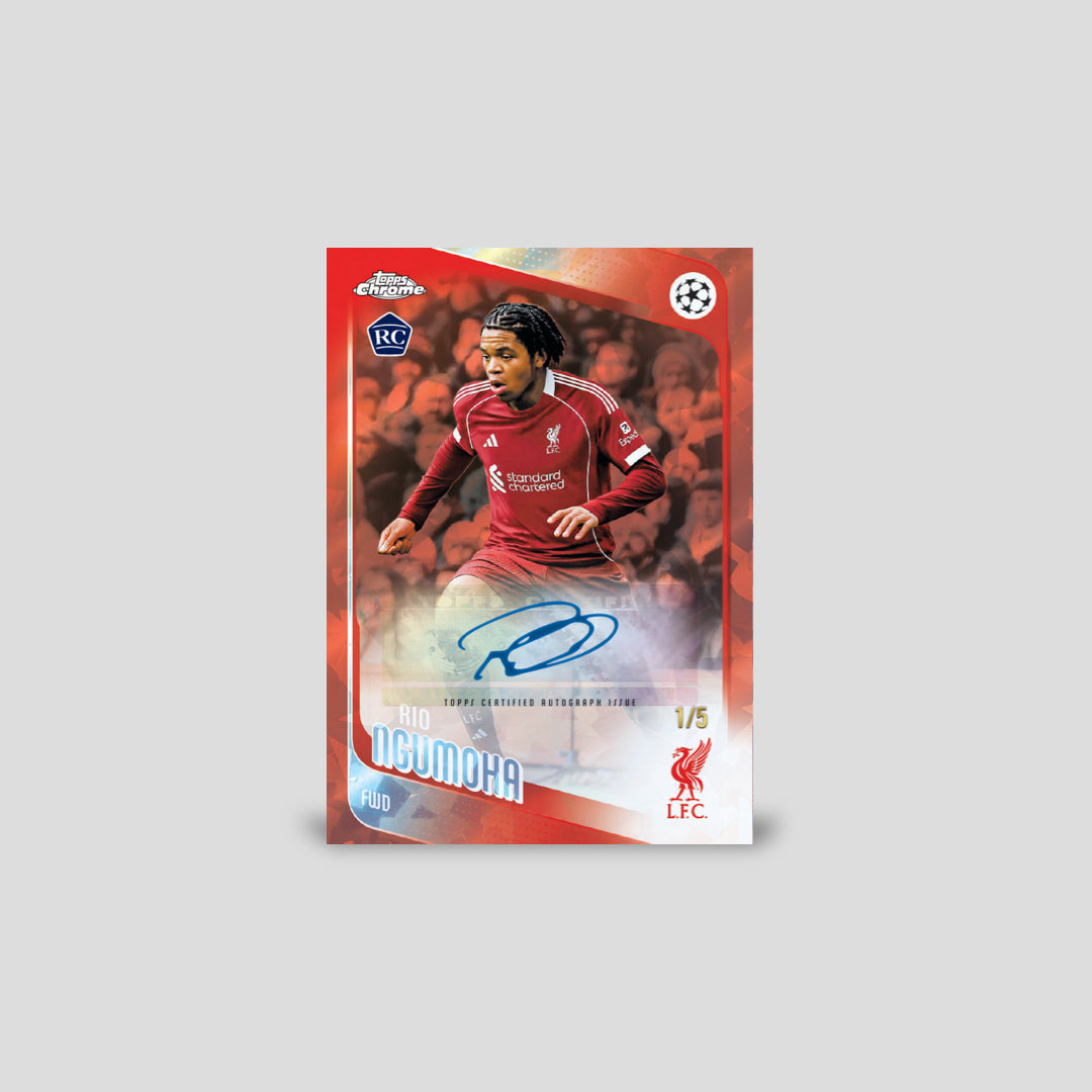 2025-26 Topps Chrome Sapphire UCC Soccer Hobby Box