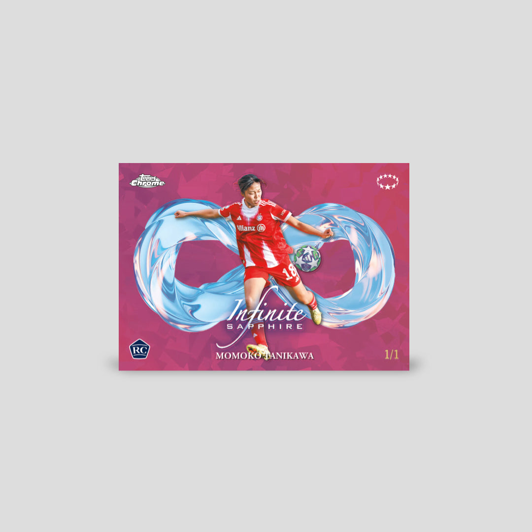 2025-26 Topps Chrome Sapphire Soccer UEFA Women's Champions League Hobby Box - Q's Cards