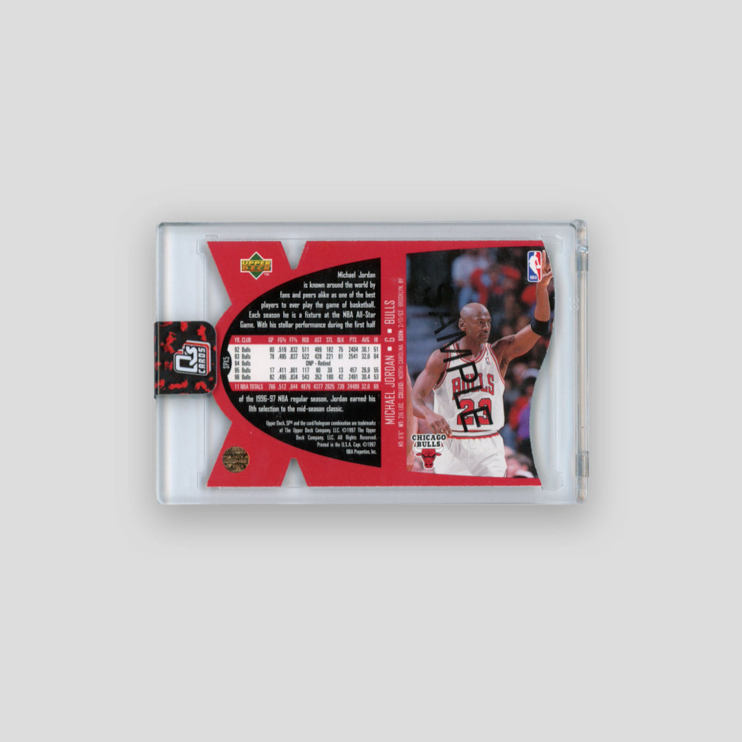 1997-98 Upper Deck SPx Michael Jordan SAMPLE #spx5