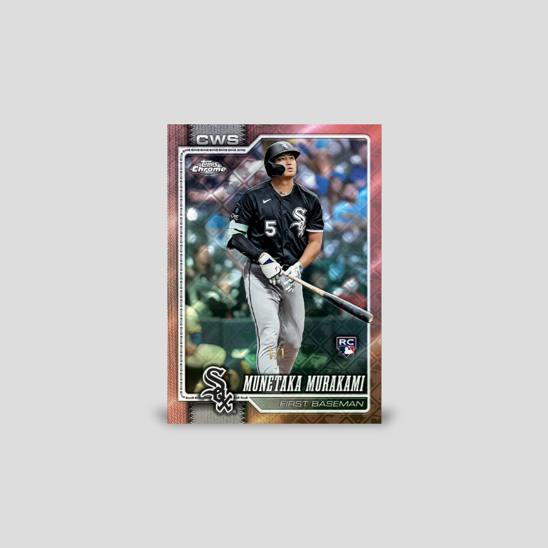 2026 Topps Chrome Baseball Logofractor Edition Box