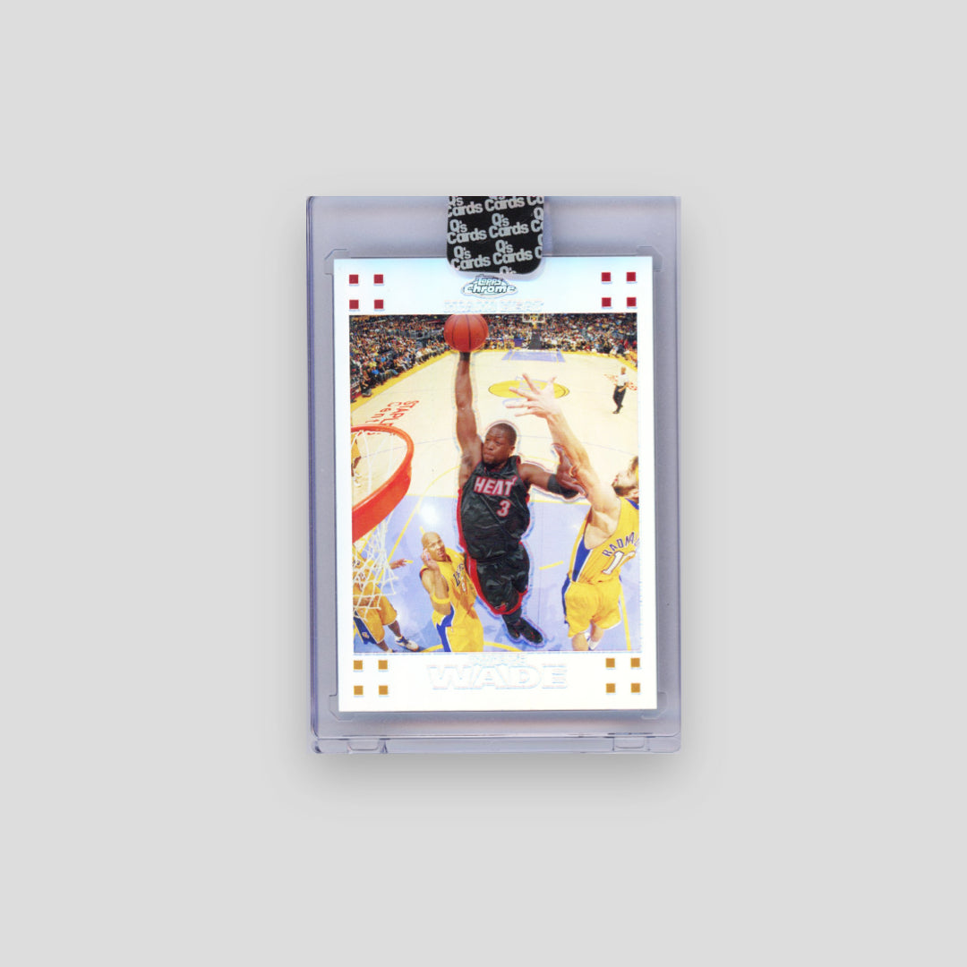 2007-08 Topps Chrome Dwyane Wade Refractors #/999 #3