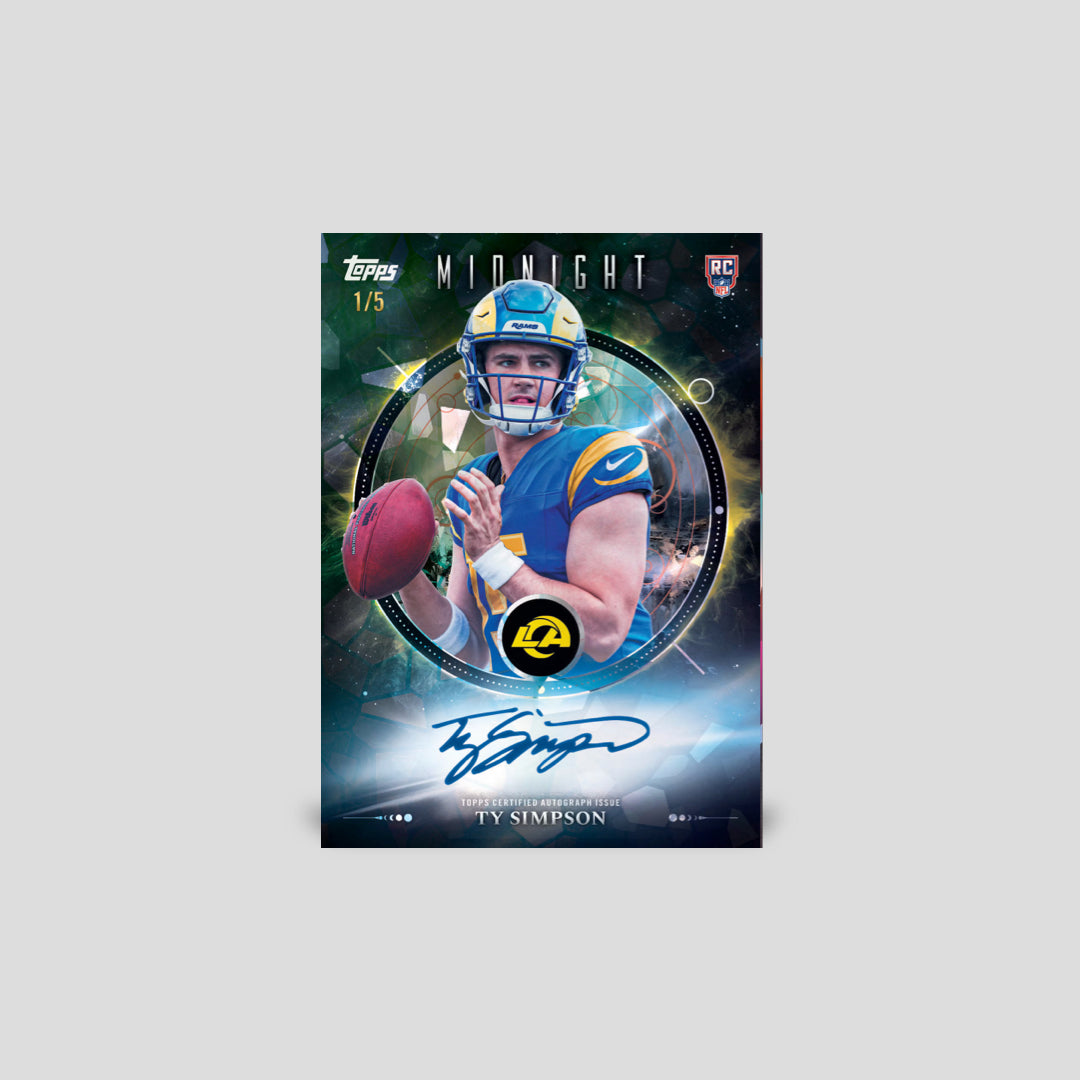 2026 Topps Midnight Football Hobby Box