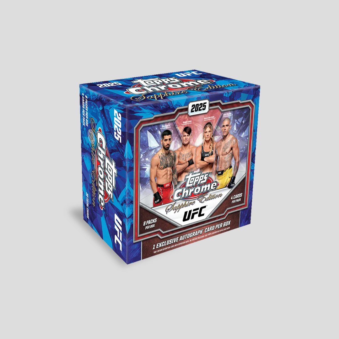 2026 Topps Chrome Sapphire UFC Hobby Box - Q's Cards