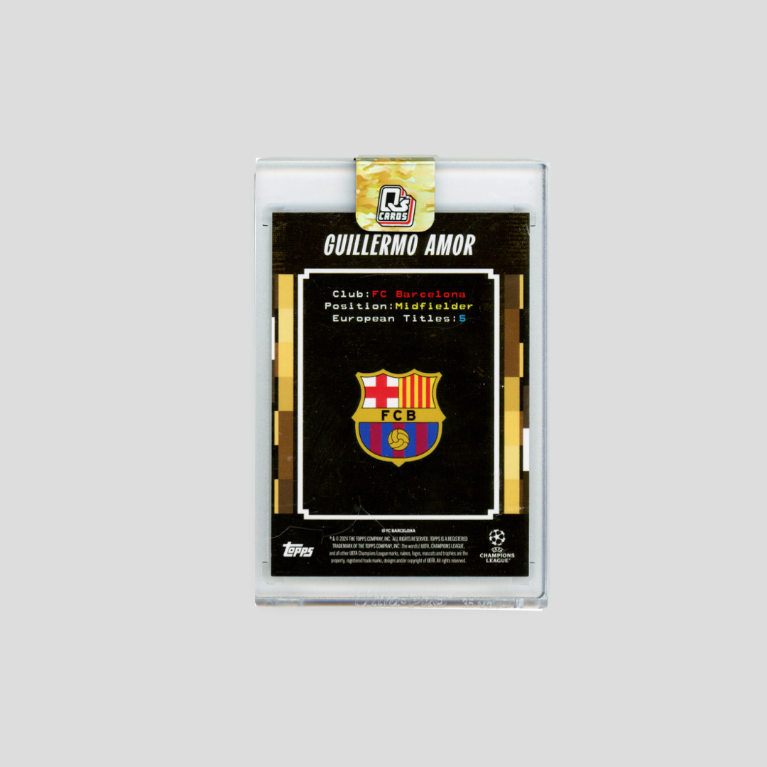 2024-25 Topps Decades Terrace Heroes Guillermo Amor 1/1 - Q's Cards