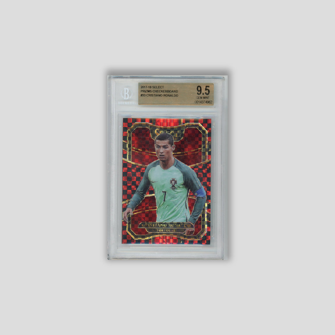 2017-18 Panini Select Cristiano Ronaldo Checkerboard BGS 9.5 #33 - Panini
