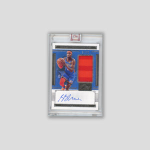 2020-21 Panini One And One Shai Gilgeous-Alexander On Card Auto Relic /99 #JA-SGA