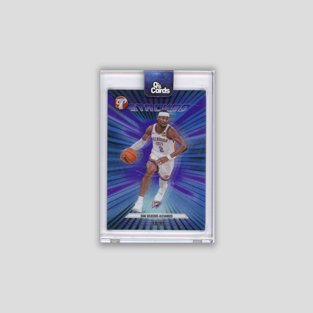 2025-26 Topps Pristine Shai Gilgeous-Alexander Stacked Blue /99 #ST-11 - Topps