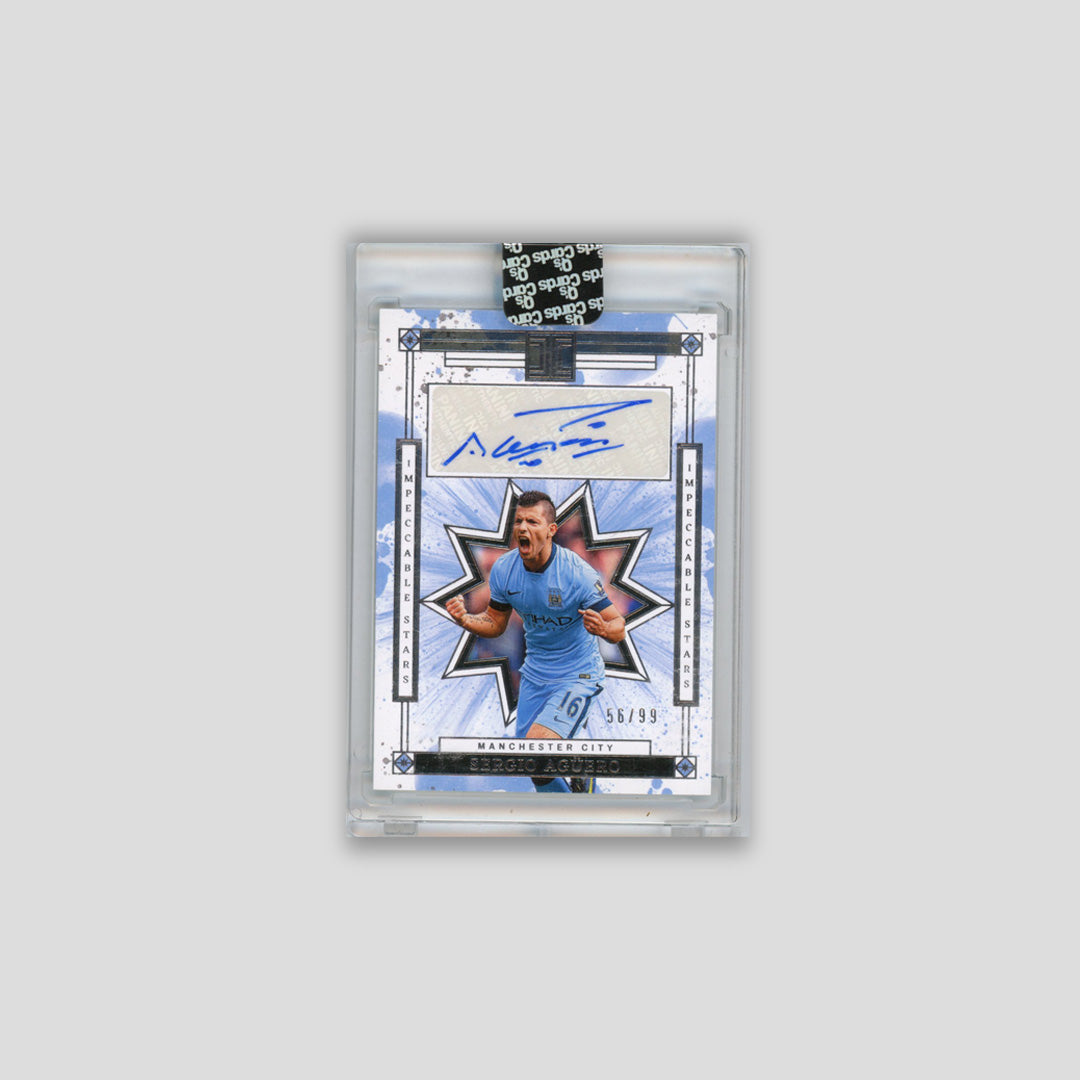 2024-25 Panini Impeccable Sergio Aguero Stars Signatures /99 #IS-SA - Panini