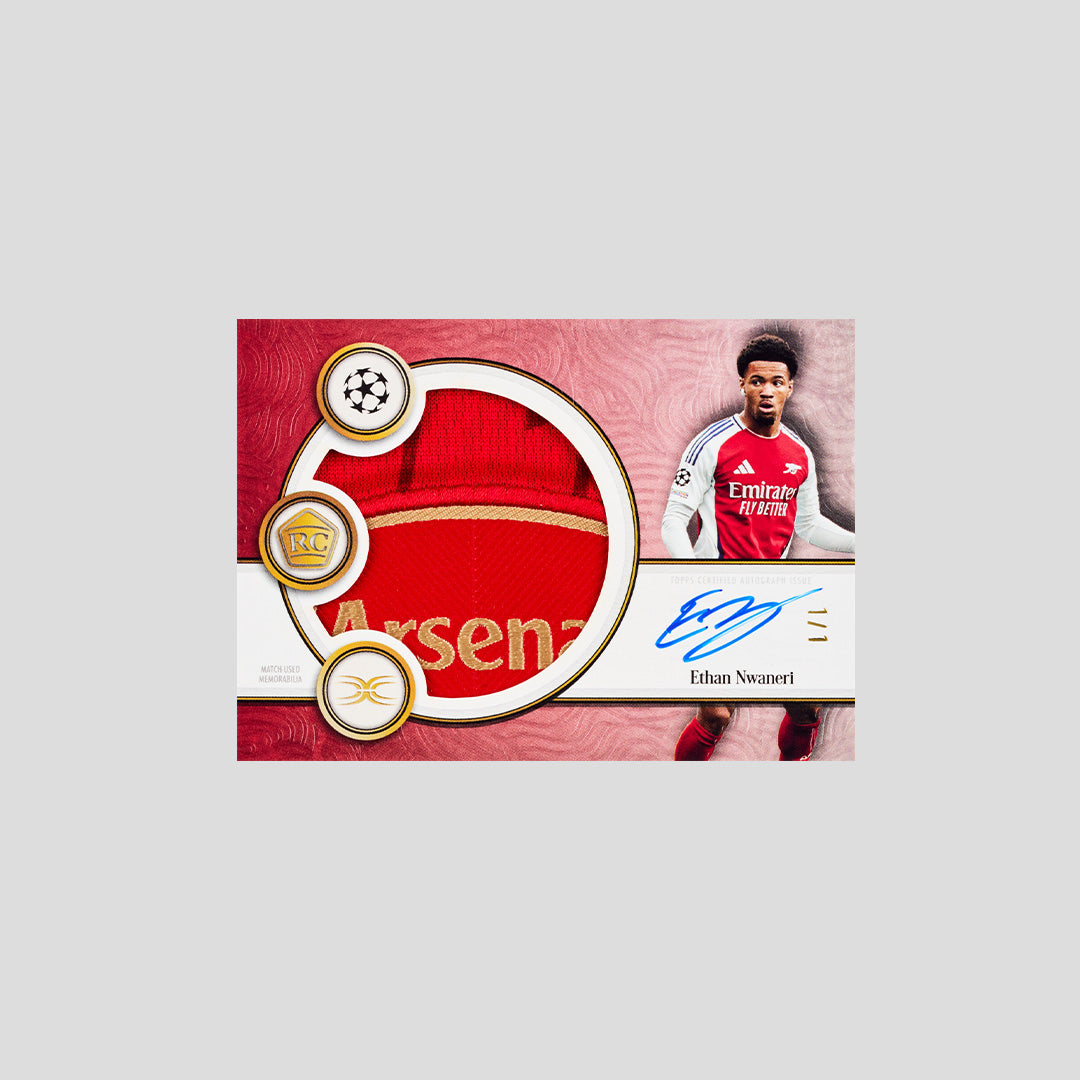 2024-25 Topps Definitive UEFA Club Competitions Soccer Hobby Box