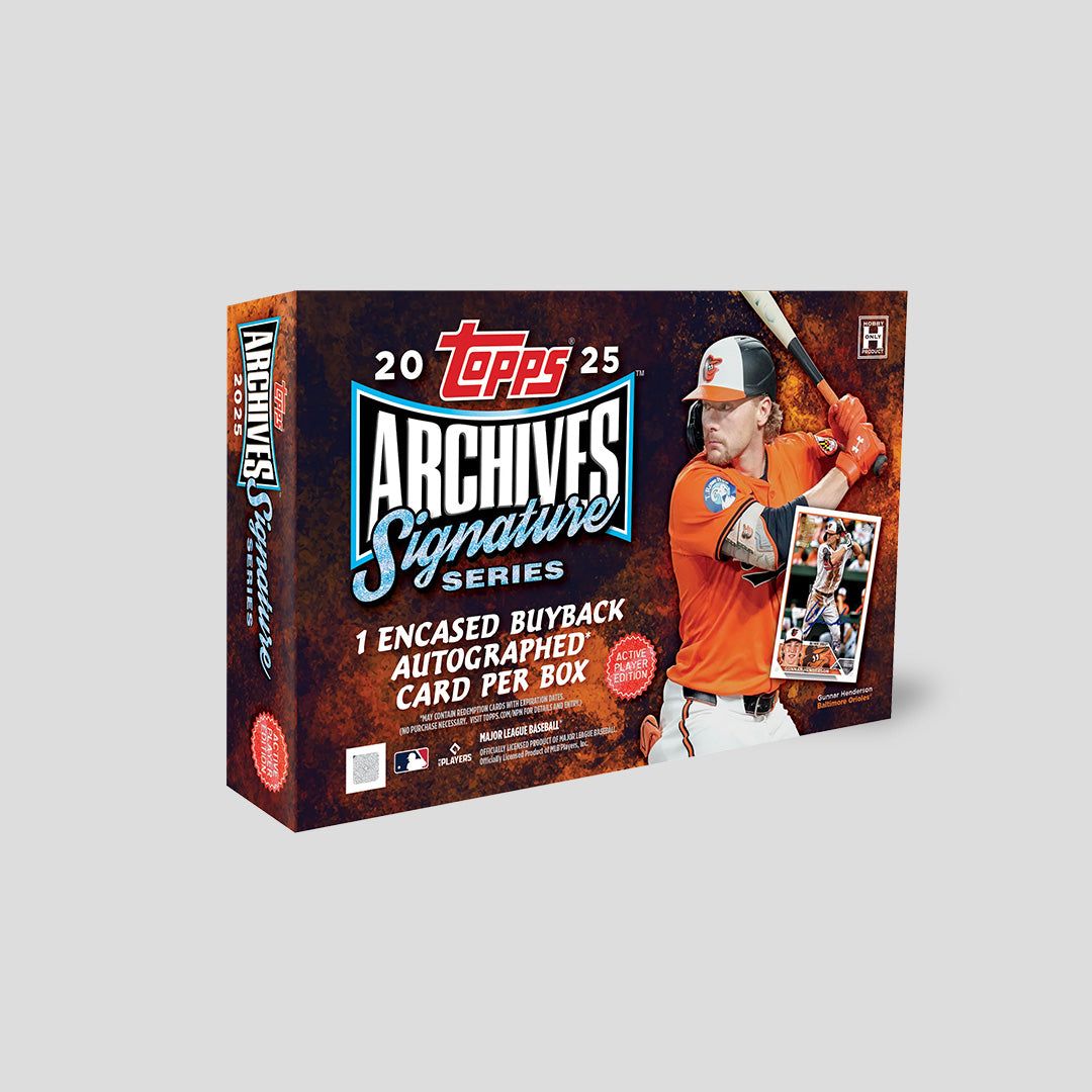 2025 Topps Archives Signature Series Active Player Edition Hobby Box