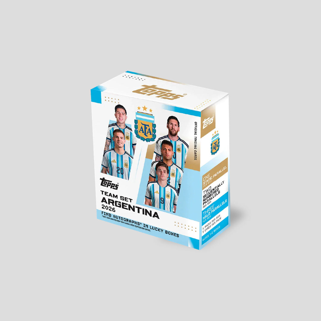 2025-26 Topps Soccer Argentina Team Set Box
