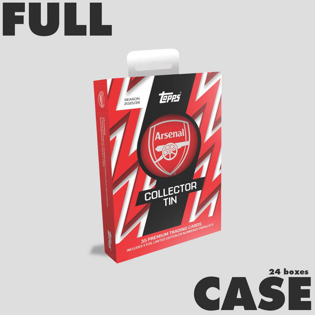 2025-26 Topps Soccer Arsenal FC Collector Tin