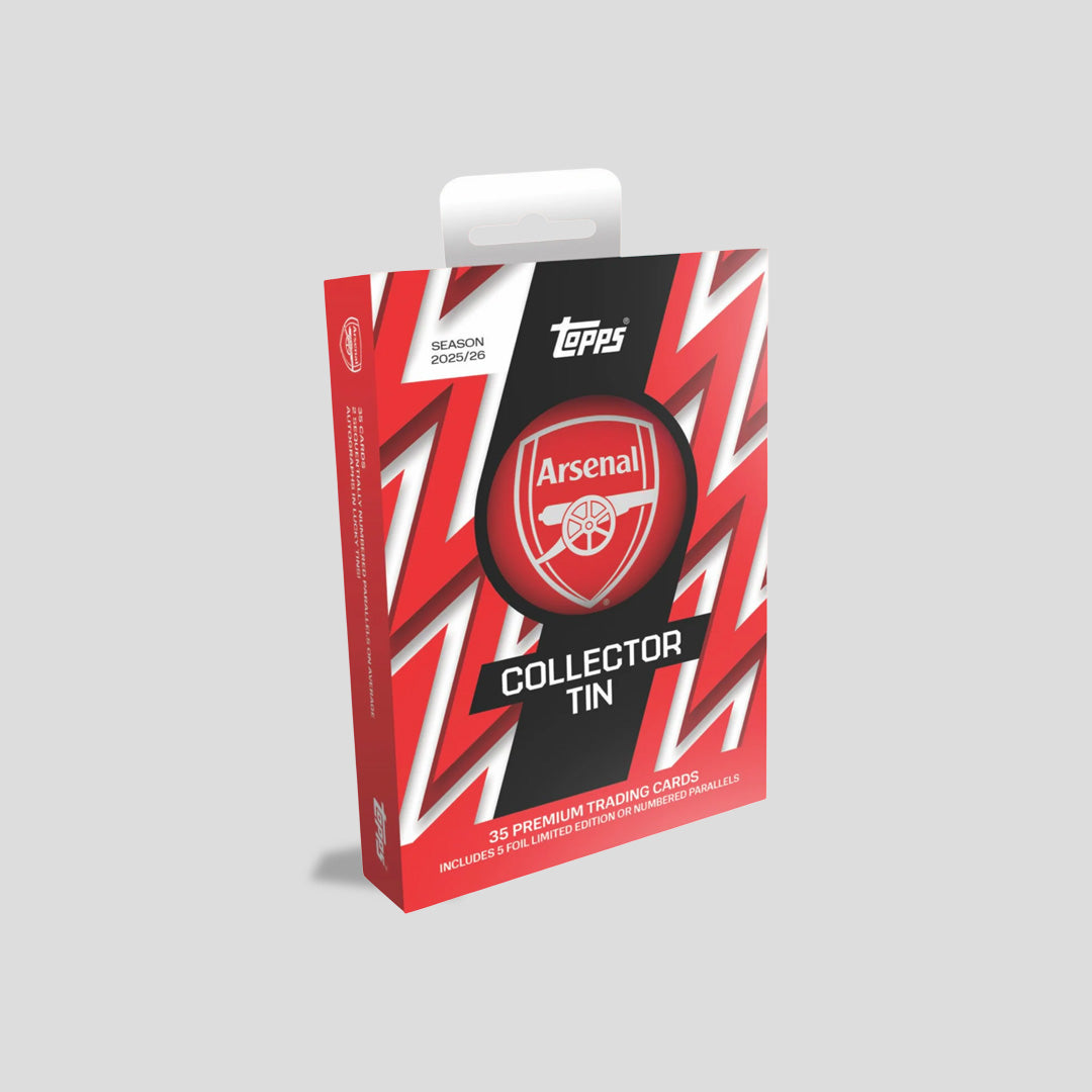 2025-26 Topps Soccer Arsenal FC Collector Tin