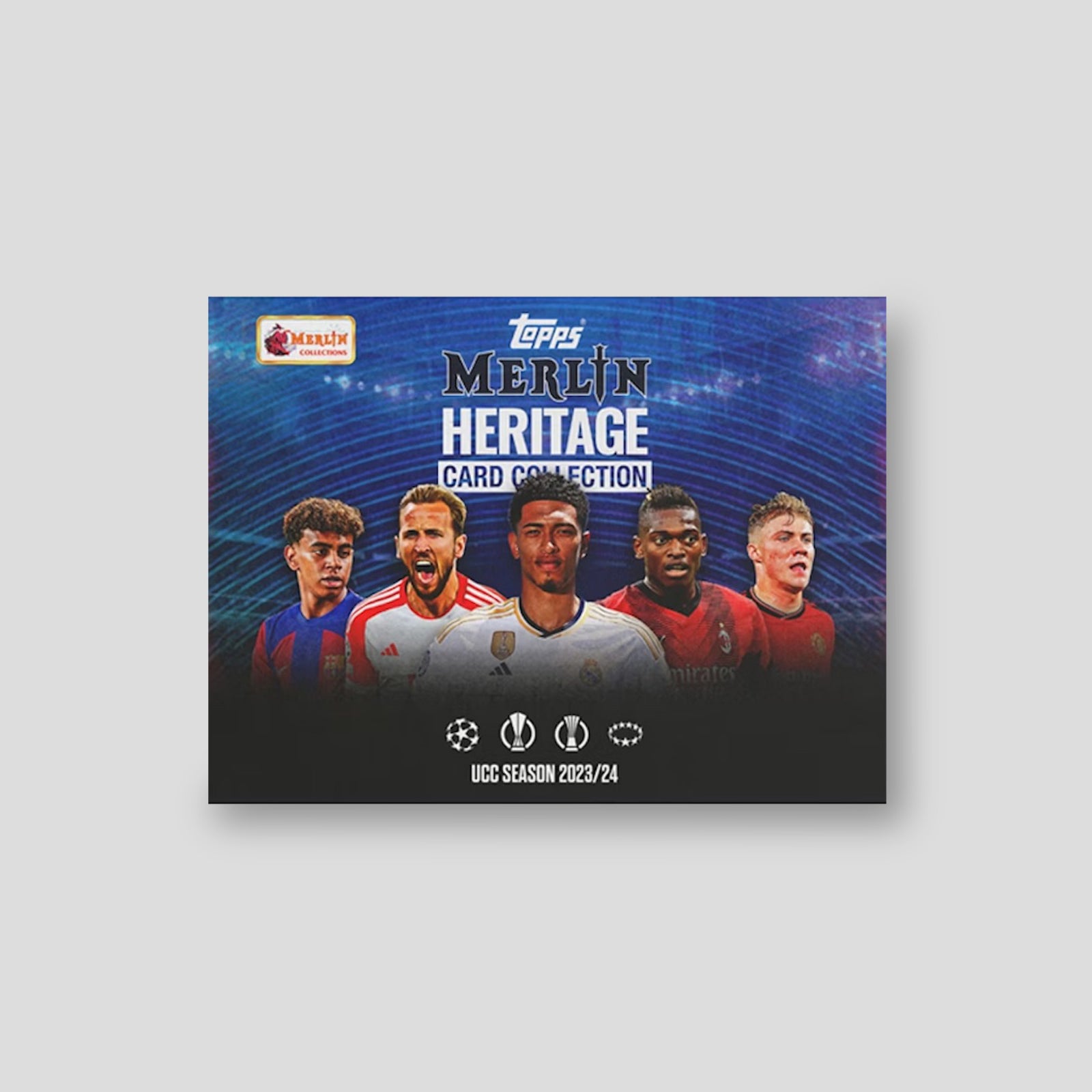 2023-24	Topps Merlin Heritage	Soccer Hobby Box