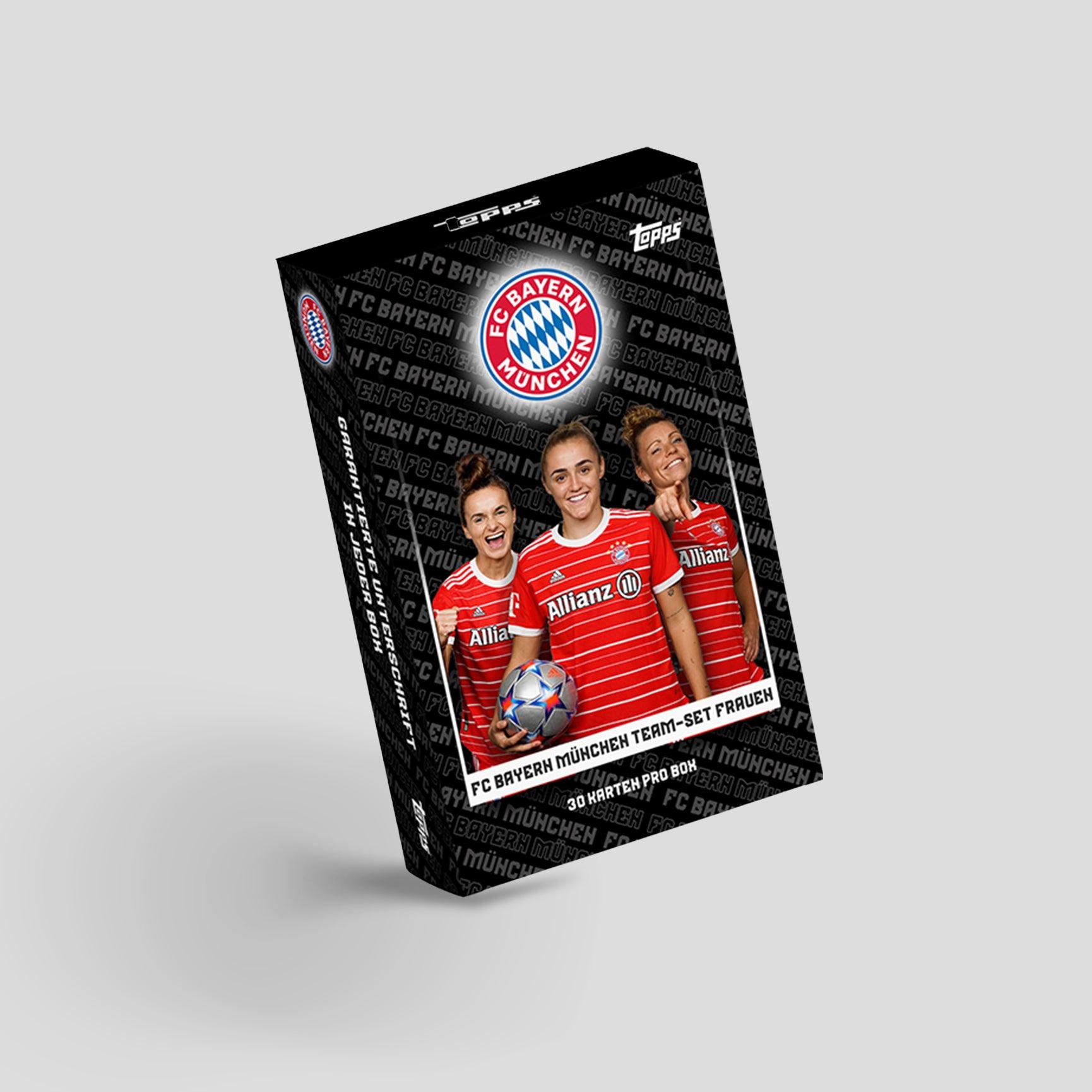 2023 Topps Soccer FC Bayern Munchen Women Team Set - Q's Cards