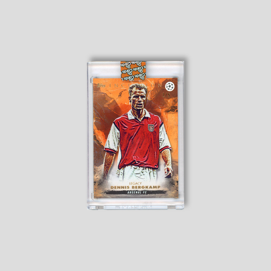 2023-24 Topps Inception Dennis Bergkamp Base Orange /5 # - Topps