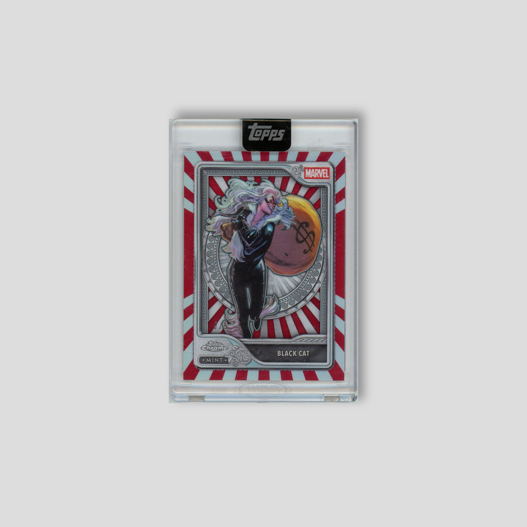 2026 Topps Mint Marvel Black Cat Silver Tier Card Red /5 #68 - Topps