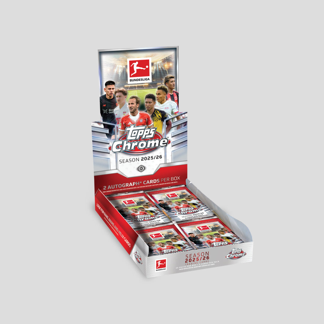 2025-26 Topps Soccer Bundesliga Bundle (Chrome Hobby + International Stars) - Q's Cards