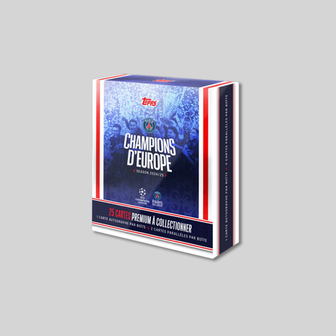 2025 Topps Soccer Paris Saint-Germain: Champions d’Europe