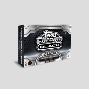 2025-26 Topps Chrome Black Basketball Hobby Box