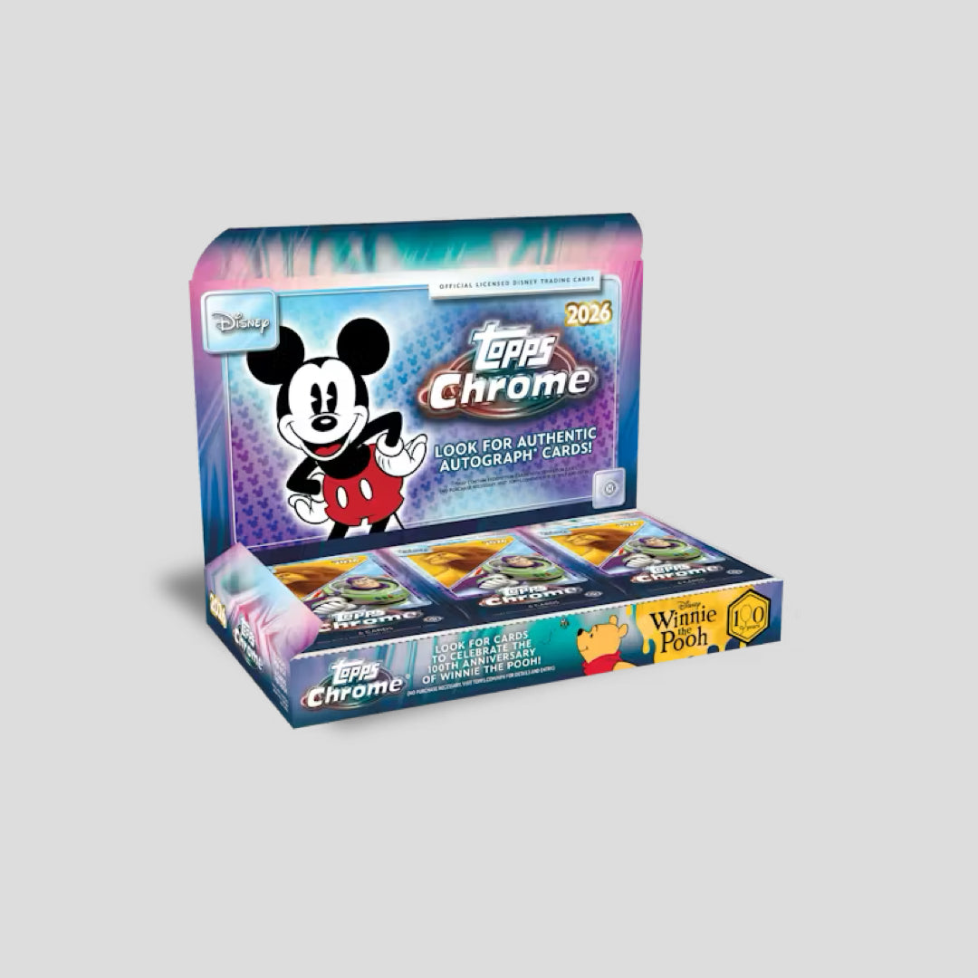 2026 Topps Chrome Disney Chrome Hobby Box - Q's Cards