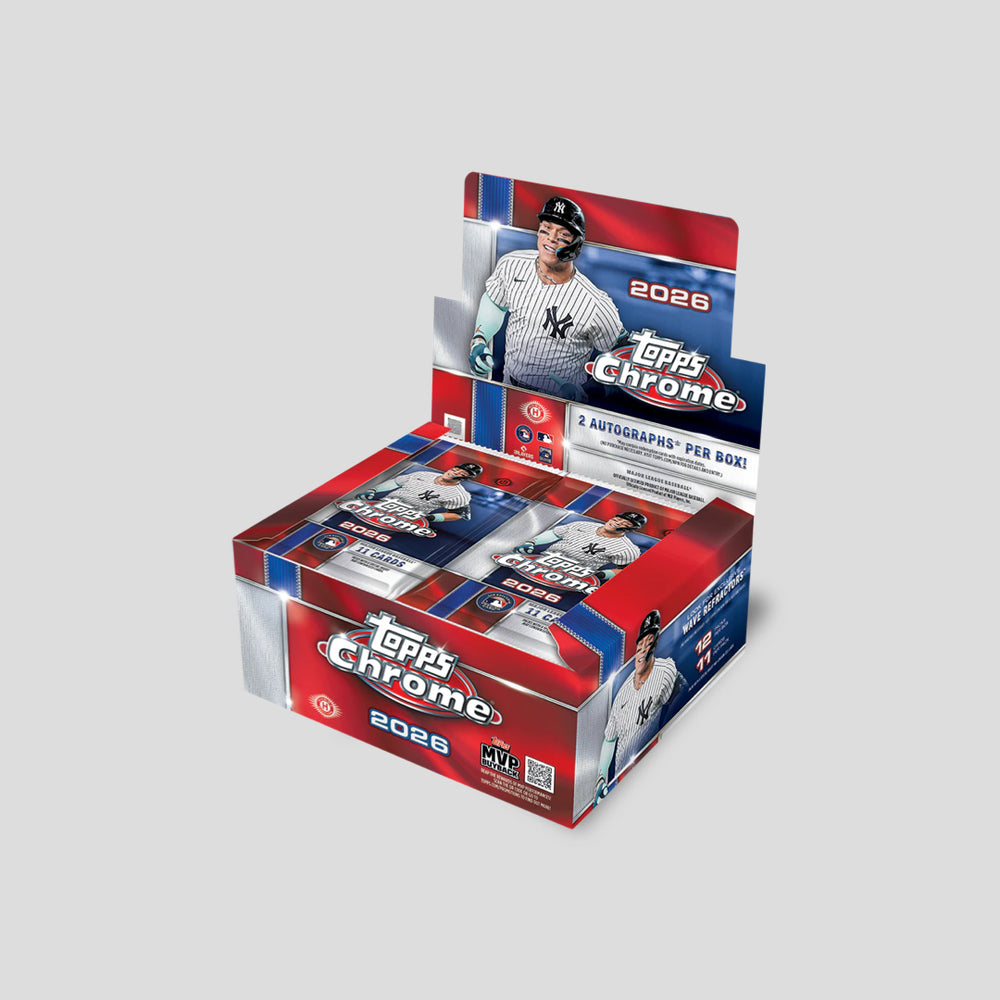 2026 Topps Chrome Baseball Jumbo Box Box - Q's Cards