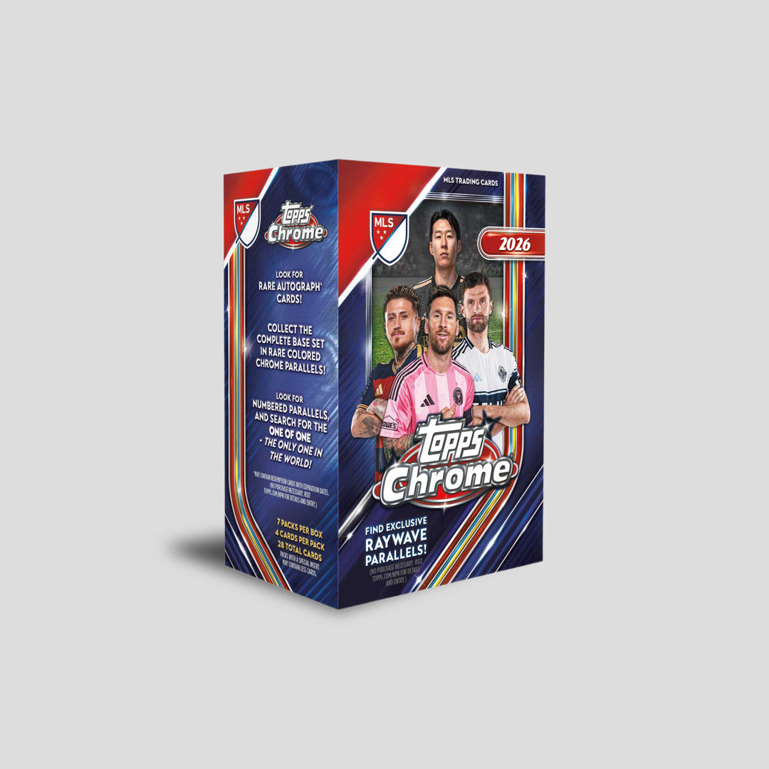 2026 Topps MLS Chrome Soccer Value Box