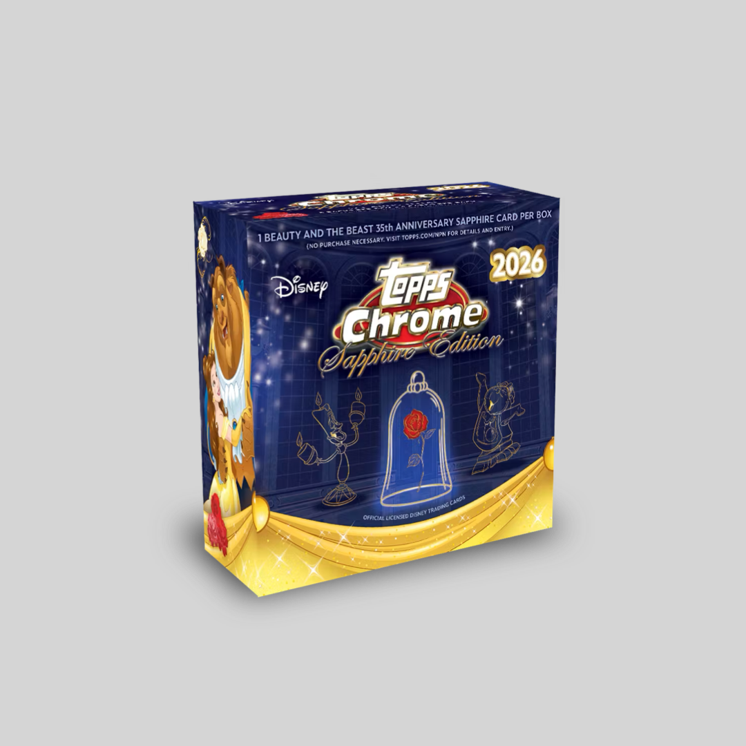 2026 Topps Disney Chrome Sapphire Hobby Box - Q's Cards