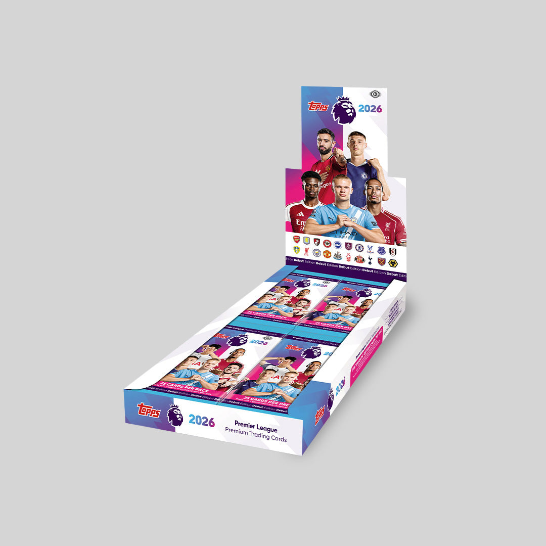2026 Topps Soccer Premier League Hobby Box