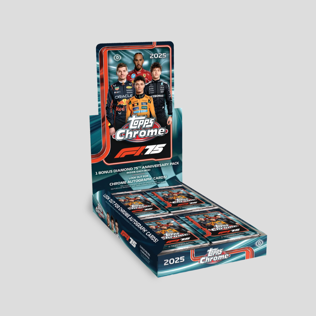 2025 Topps Chrome Formula 1 Hobby Box