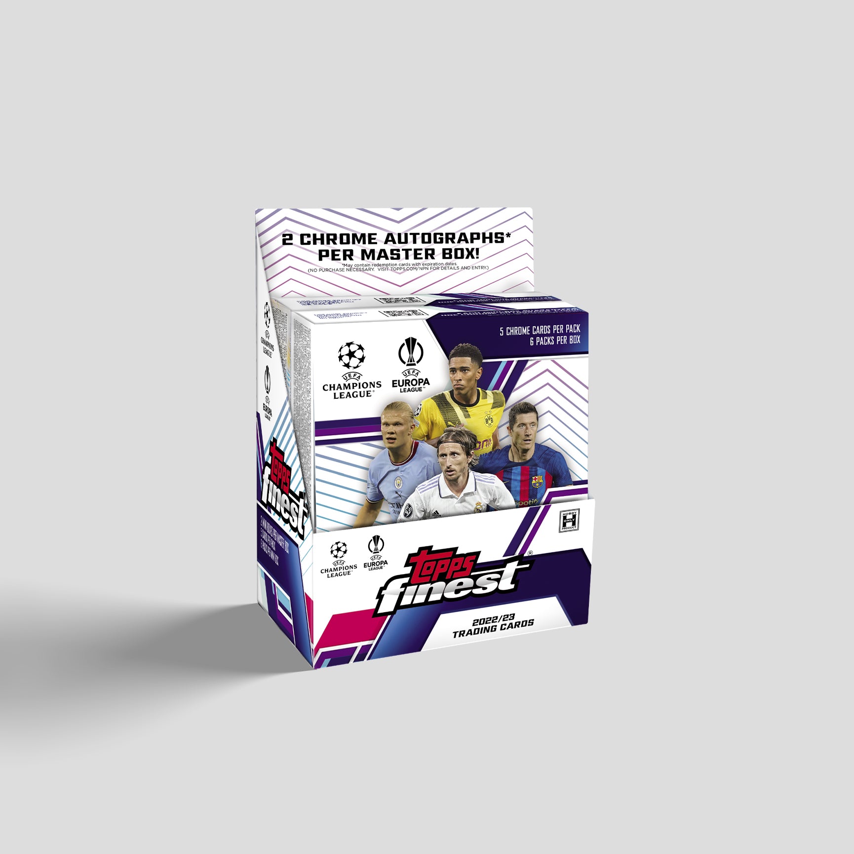 2022-23 Topps Finest UCL Soccer Hobby Box